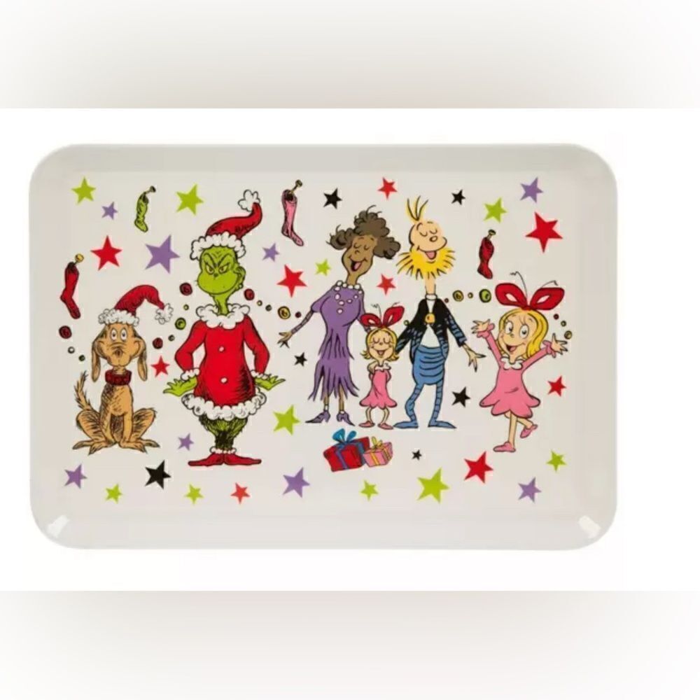 The Grinch & Whoville Serving Tray